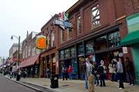 Beale Street in Memphis
