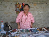 Schmuckverkäuferin, Nepal
