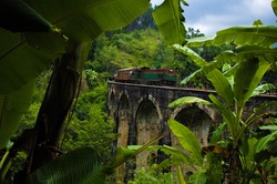 Zug, Brücke, Sri Lanka, Ella, familienurlaub sri lanka