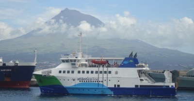 Portugal Azoren Fähre Faial Pico Sao Miguel