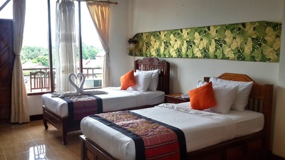 Laos Vang Vieng Thavisouk Zimmer