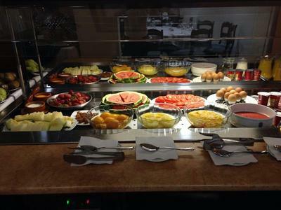 Spanien Andalusien Arcos de la Frontera Hotel Pena de Arcos Frühstück