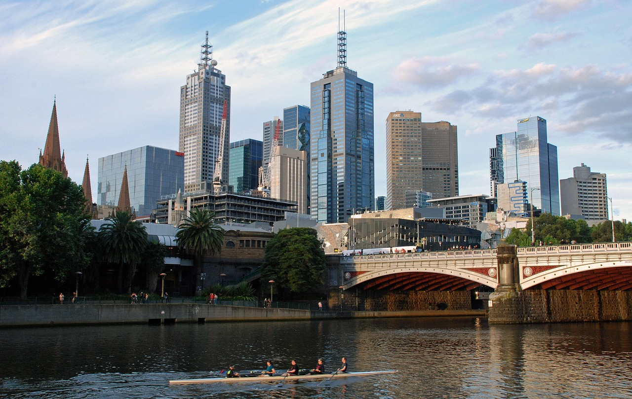 Australien, Rundreise, Melbourne, City
